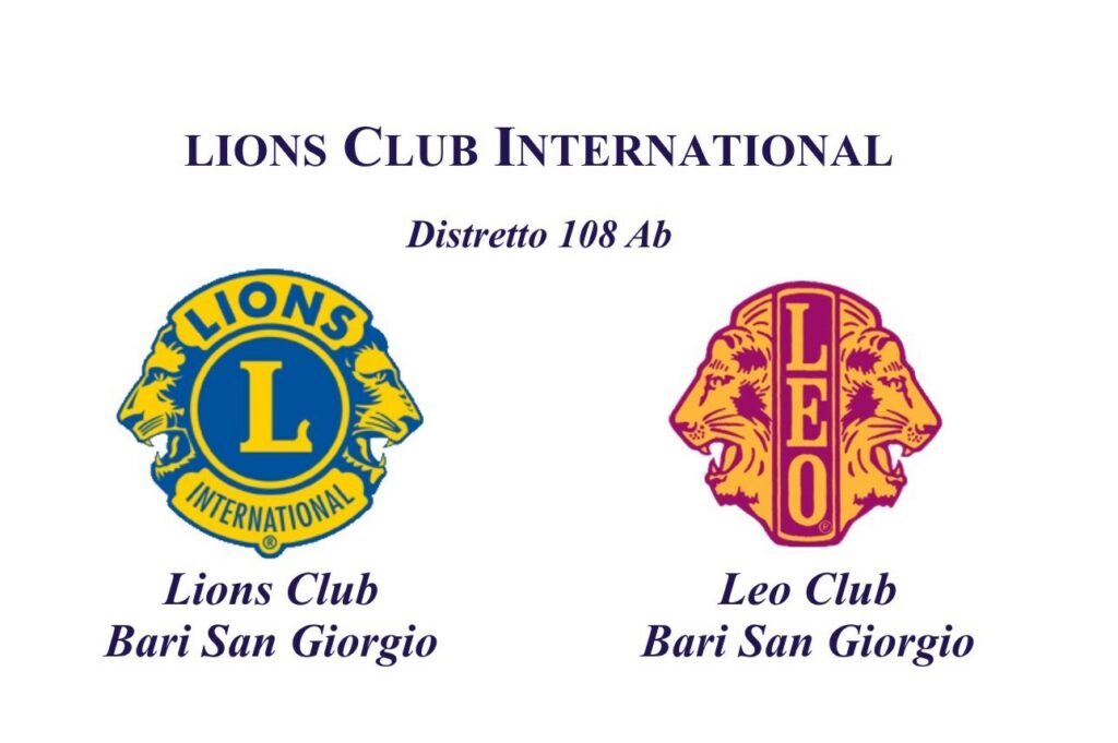 carta intestata Lions Club Bari San Giorgio