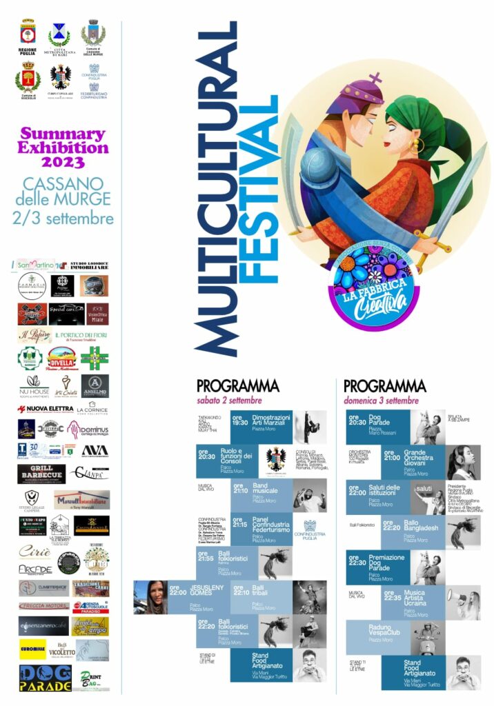 Programma evento Multicultural Festival